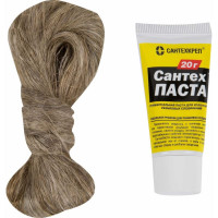 Набор Сантехкреп "Сантехпаста" 20 гр. + лен 14 гр 2.2.4.