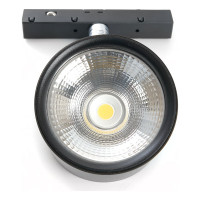 Светодиодный магнитный светильник FERON MGN305 трековый низковольтный, 10W, 900 Lm, 4000К, 90 градусов, черный 41953