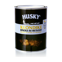 Краска по металлу глянцевая темно-синяя HUSKY Klondike 0,9 л 26167