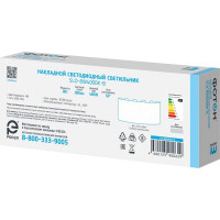 Светодиодный накладной светильник ФОТОН SLO- 8W4000K-B, черный 24740