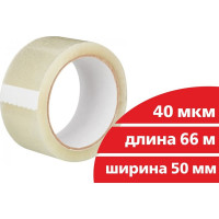 Упаковочная клейкая лента ООО Дом Плёнки Самара 40 мкм 4603302908652