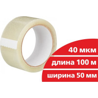 Упаковочная клейкая лента ООО Дом Плёнки Самара 40 мкм 4603302908669