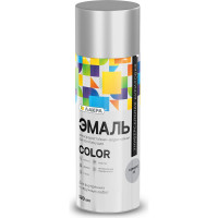 Аэрозольная эмаль ЛАКРА Color универсальная, серебро 36 Лк-00012483