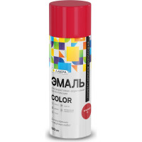 Аэрозольная эмаль ЛАКРА Color универсальная, красный 23 Лк-00012479