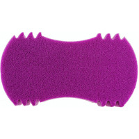 Губка для мытья автомобиля РемоКолор Арахис с чистящим слоем, 245x135x75 мм 20-6-103