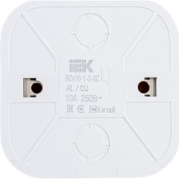 Выключатель IEK ВСп10-1-0-ХС 1-кл. проход. о/у 10А GLORY сосна EVH12-K34-10