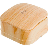 Выключатель IEK ВСп10-1-0-ХС 1-кл. проход. о/у 10А GLORY сосна EVH12-K34-10