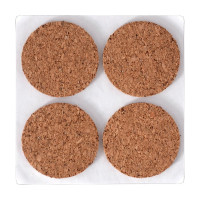 Самоклеящиеся протекторы для ножек мебели МУЛЬТИДОМ набор 4 шт. VL45-50