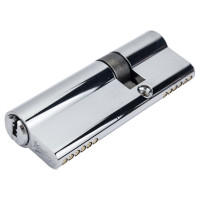 Цилиндровый механизм Вантаж 5 ключей, хром Z85, 30x55 СР