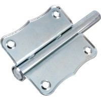 Накладная задвижка РемоКолор (фигурная; оцинкованая; 70 мм) 70-0-187