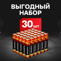 Батарейки РЕКОРД (1748) мизинчиковые ААА LR03 BP30 (упаковка 30 шт.) 24486