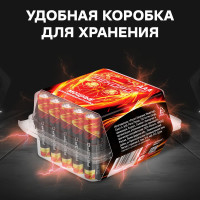 Батарейки РЕКОРД (1748) мизинчиковые ААА LR03 BP30 (упаковка 30 шт.) 24486