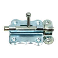 Накладная задвижка РемоКолор (фигурная; оцинкованая; 50 мм) 70-0-185