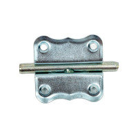 Накладная задвижка РемоКолор (фигурная; оцинкованая; 50 мм) 70-0-185