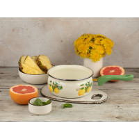 Ковш METROT ЭКСКЛЮЗИВ Лимоны бакелитовые ручки 16 см, 1.5 л 364014