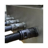 Муфта для гофрированных труб Weyer WQGZ-M20B/AD21.2 коннектор прямой нар. M20x1.5 WE0502000