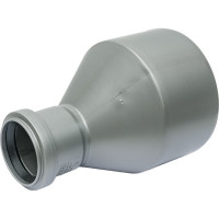 Переход РемоКолор внутренняя канализация, серый, 110x50 мм 138-462