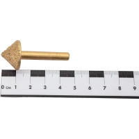 Фреза алмазная V-образная шлифовальная (20х40 мм; хв-к 6 мм) DMV62090 DJTOL 1313