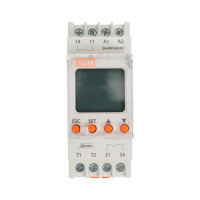 Реле температуры TDM ELECTRIC РТ-820M -25+130C, 24-240В АС/DC, с датчиком IP67, ЖК SQ1508-0002