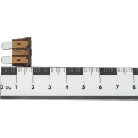 Предохранитель Nord-Yada MEDIUM стандарт 7.5 A, 19.1x5.1 мм, h18.8 W270, 2 шт в упаковке 901848