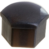 Колпачки на колесные болты/гайки AIRLINE 17 мм, 20 шт. + съёмник, пластик, серые AWBN-01