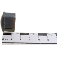 Колпачки на колесные болты/гайки AIRLINE 17 мм, 20 шт. + съёмник, пластик, серые AWBN-01