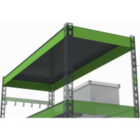 Металлическая полка с комплектом траверс для стеллажей Metalex серии HARD 1600х600 ООО Металекс АСР1660