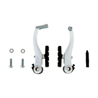 Тормоз V-brake STG Yinxing YX-C18D, колодки 60 мм, сталь, белый КЛ106804