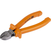 Бокорезы (кусачки для проводов) TDM ELECTRIC с пластиковыми рукоятками, углеродистая сталь, 160 мм, серия "Гранит" SQ1009-0301