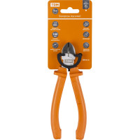 Бокорезы (кусачки для проводов) TDM ELECTRIC с пластиковыми рукоятками, углеродистая сталь, 160 мм, серия "Гранит" SQ1009-0301