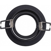 Встраиваемый алюминиевый светильник ЭРА KL86 BK MR16/GU5.3 черный Б0054351