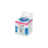 Светодиодная лампочка ЭРА STD LED Lense MR16-8W-840-GU10 GU10 8Вт линзованная софит нейтральный белый свет Б0054942