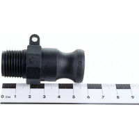 Камлок TITAN LOCK 0,5in типа F ниппель, наружная. резьба BSP (полипроп.) TL50FPP