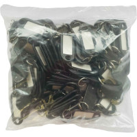 Брелок для ключей ТПК Технологии Контроля 100 шт, цвет черный 24149