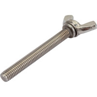 Винт-барашек КРЕП-КОМП американский тип, нержавейка А2, DIN 316, 6x50, 50 шт. вб650