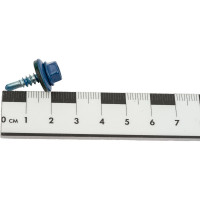 Кровельный саморез КРЕП-КОМП 4,8x19, RAL5005, насыщенный синий, 250 шт. ск48195005кф