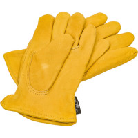 Утепленные кожаные перчатки из лицевой кожи S. GLOVES NEMAN размер 11 31998-11