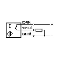Индуктивный датчик ТЕКО ISB AF4A-31P-5-LZ Sn=5 мм, корпус М18x1 алюминий заподлицо, 10 ... 30 DC NO PNP, IP67, подключение кабель 00-00024518