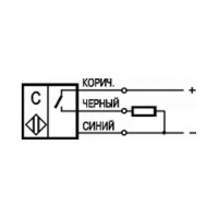 Емкостный датчик Sn=10 мм,корпус М18x1 Алюминий,Невстраиваемый, IP65, 10-30 DC, NO PNP ТЕКО CSN E41A5-31P-10-LZ 00-00023164