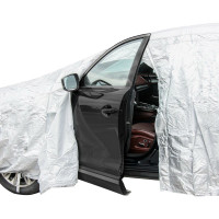 Чехол-тент на автомобиль Airline защитный, XL, 510х195х150 см, молния для двери, универсальный, серый AC-FC-04