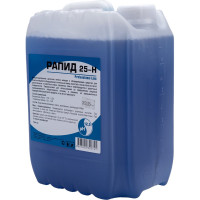 Концентрированное пенное щелочное средство для мытья и обезжиривания поверхностей, Рапид 25-H 5 л 4607002304752