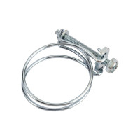 Двойной хомут Boutte стальная нить, 49-55 мм, 2 шт. 0204663