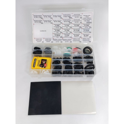 Прокладки сантехнические Сантехкреп Набор Сантехник №4 в органайзере 2.7.4