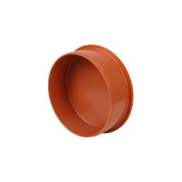 Заглушка РемоКолор наружная канализация, рыжая, 110 мм 139-143