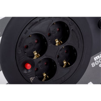 Катушка GENERICA УК50 с т/з 4 места 2P+PE/50м 3x1,5мм2 WKP20-16-04-50-G