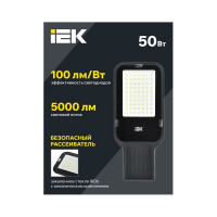 Светильник IEK LED ДКУ 1013-50Д 5000К, IP65 LDKU1-1013-050-5000-K03