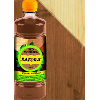 Морилка для дерева SAFORA водная, тик, 500 мл 034