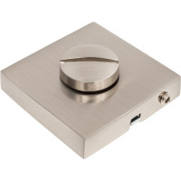 Завертка к ручкам PUERTO квадратная, никель матовый INBK AL 03 SN