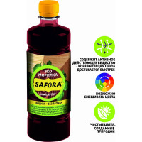 Морилка для дерева SAFORA водная, махагон, 500 мл 032