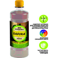 Морилка для дерева SAFORA водная, береза, 500 мл 001